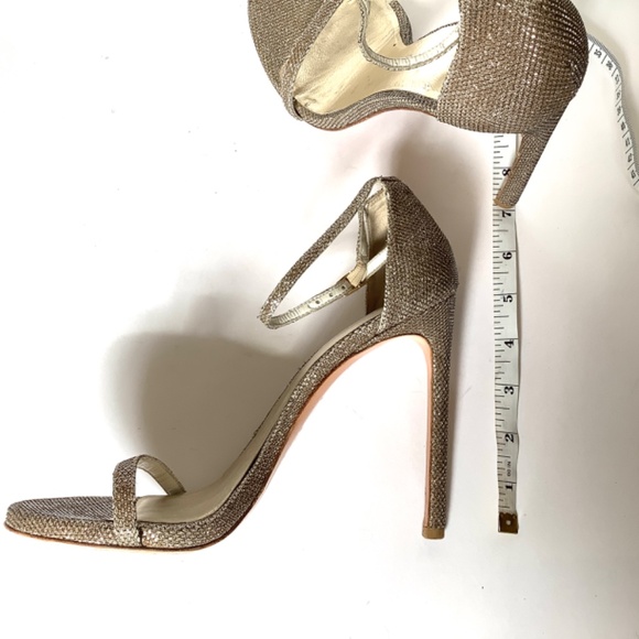 Stuart Weitzman NUDIST STRAP HEELS 9 - Picture 14 of 15